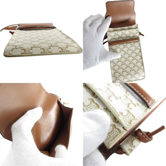 CELINE Brown Leather Shoulder Bag - Picture 4 of 5